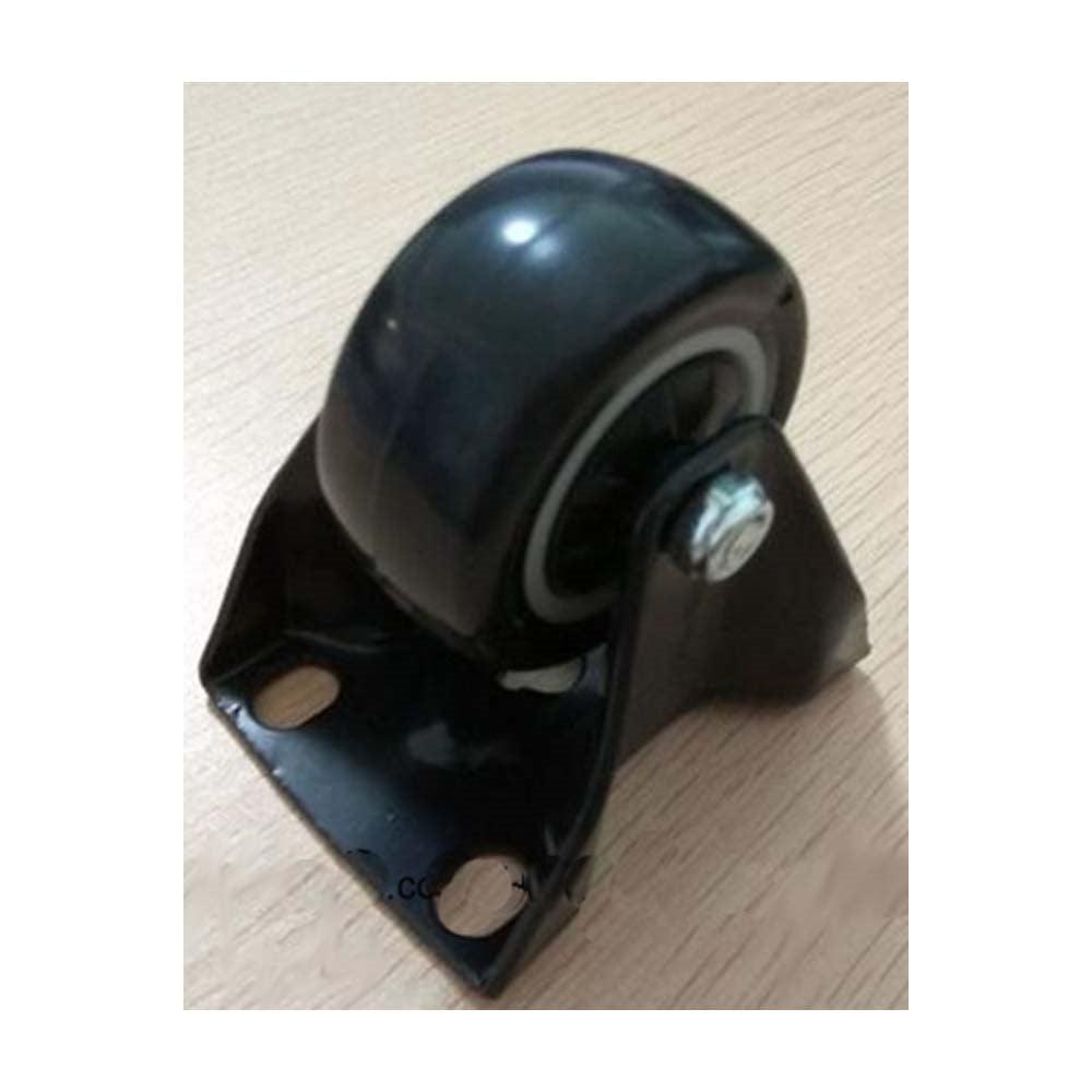 10-Pack 2"inch Heavy Duty Black Rigid Caster Wheel --