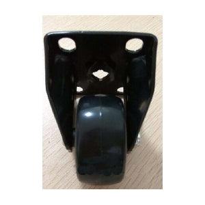 10-Pack 2"inch Heavy Duty Black Rigid Caster Wheel --