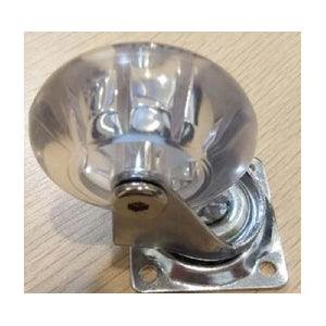 10-Pack 2"inch Heavy Duty Clear - Caster Wheel --