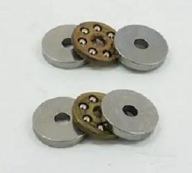 2 Thrust Bearing 3.175x12x6 ID=1/8 inch Bore - VXB Ball Bearings