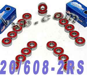 20 paket içi paten, runlerblade hokey topu yatağı
