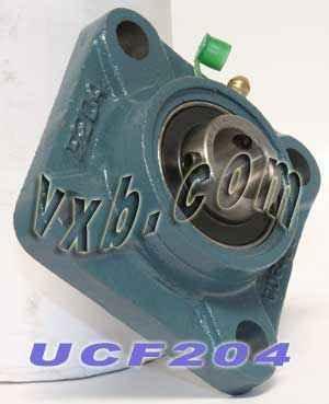 Łożysko 20 mm UCF204 + kwadratowy kołnierz obudowa obudowa montowana