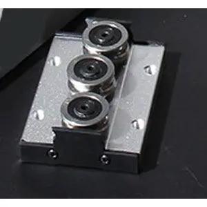 20mm=0.787" Three roller Bearing Linear slide block without Linear guide