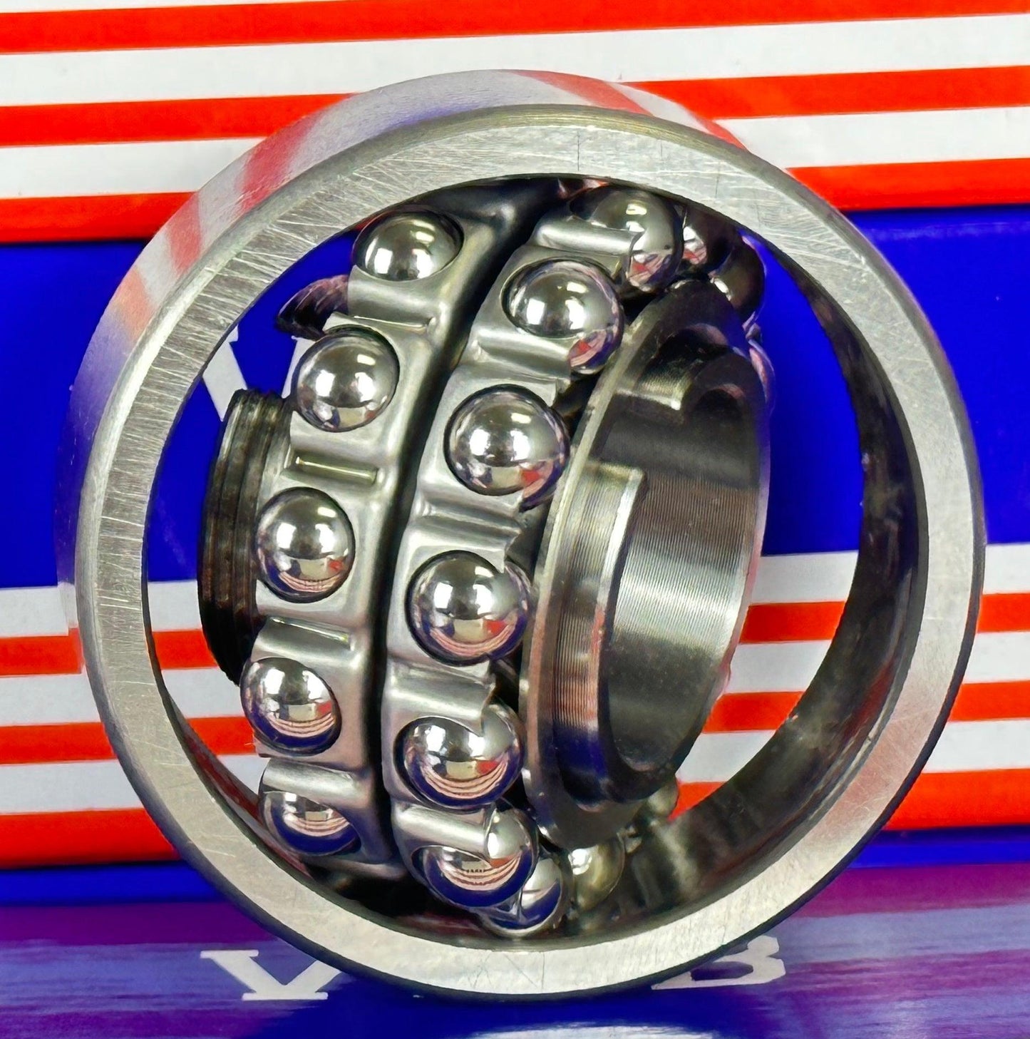 2207K+H Self Aligning Ball Bearing with Adapter Sleeve 30x72x23mm