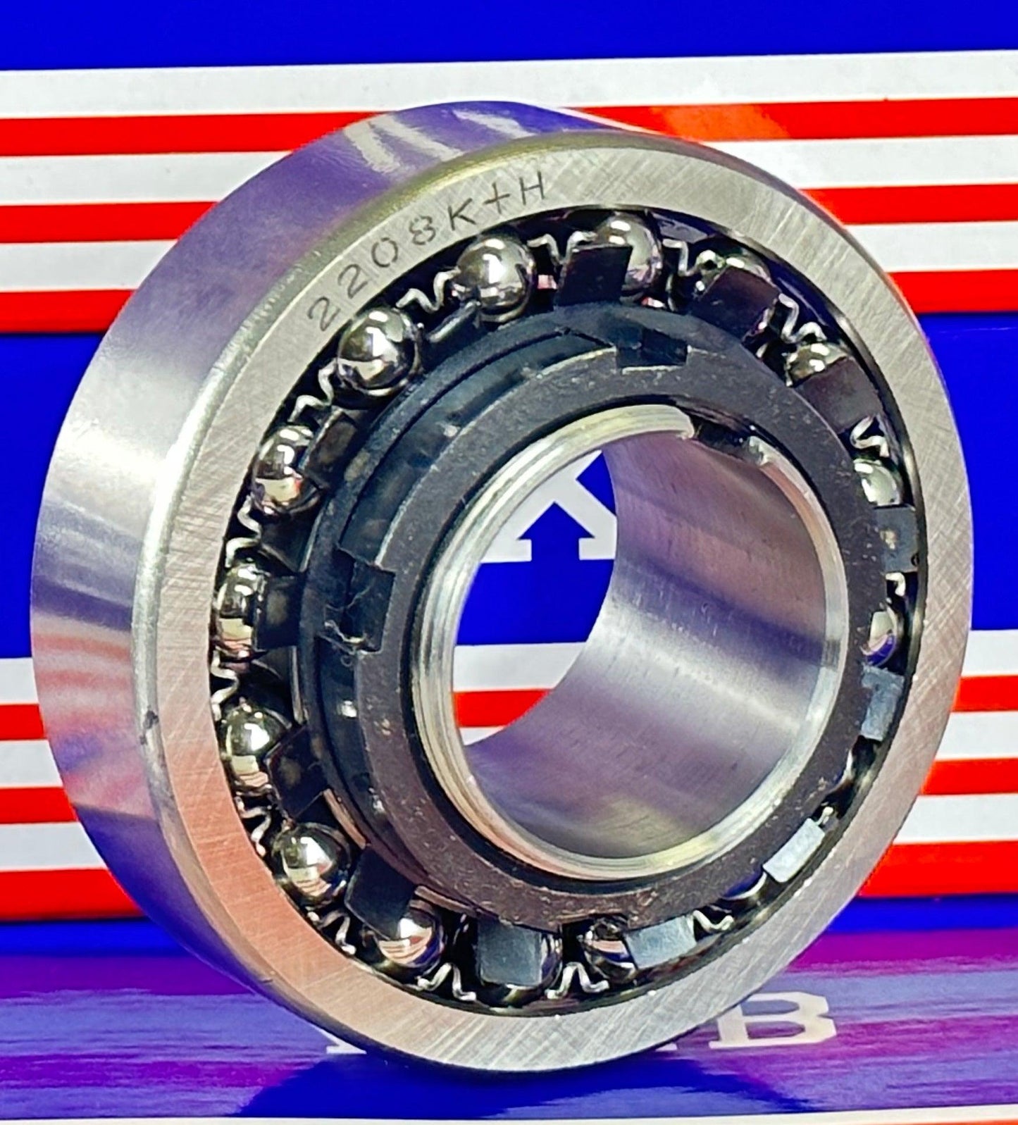 2208K+H Self Aligning Ball Bearing with Adapter Sleeve 35x80x23mm