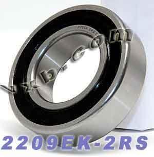 ตลับลูกปืนบอลแบบปรับแนวได้เอง 2209-EK-2RS C3 ขนาด 45x85x23mm
