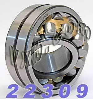 22309 ลูกกลิ้งทรงกลมแบริ่ง 45x100x36 ตลับลูกปืนทรงกลม