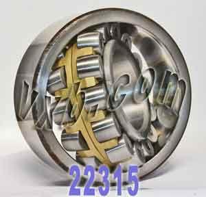 22315 ลูกกลิ้งทรงกลมแบริ่ง 75x160x55 แบริ่งทรงกลม