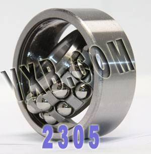 ตลับลูกปืนบอลแบบปรับแนวเอง 2305 ขนาด 25x62x24mm