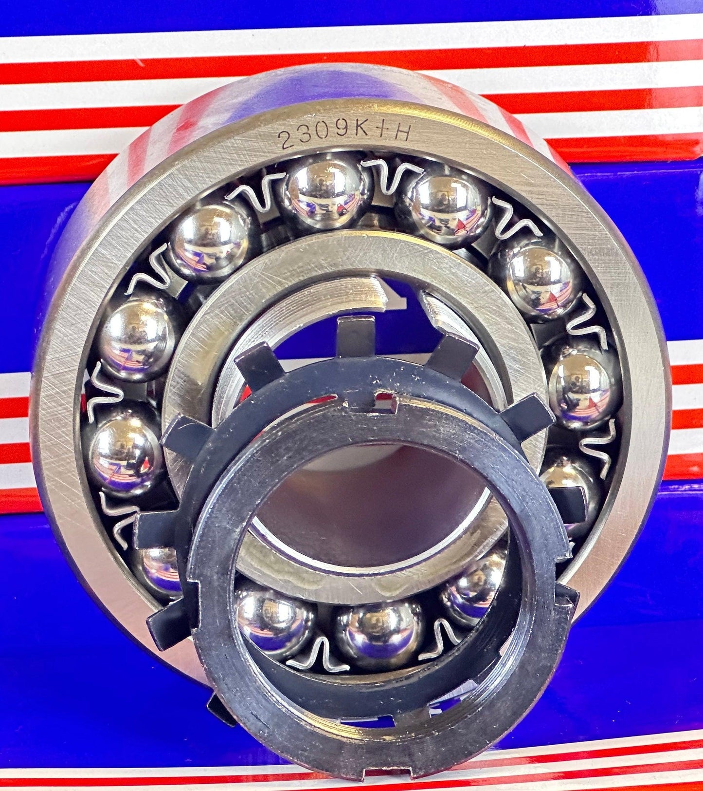 2309K+H Self Aligning Ball Bearing with Adapter Sleeve 40x100x36mm
