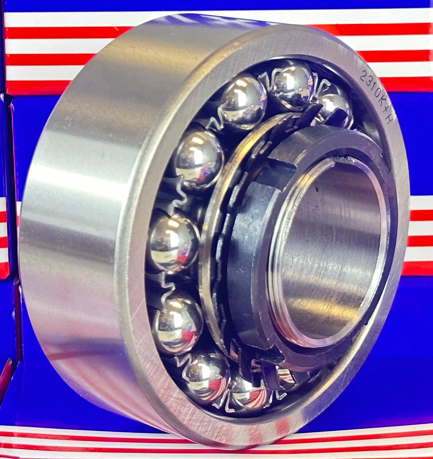 2310K+H Self Aligning Ball Bearing with Adapter Sleeve 45x110x40mm