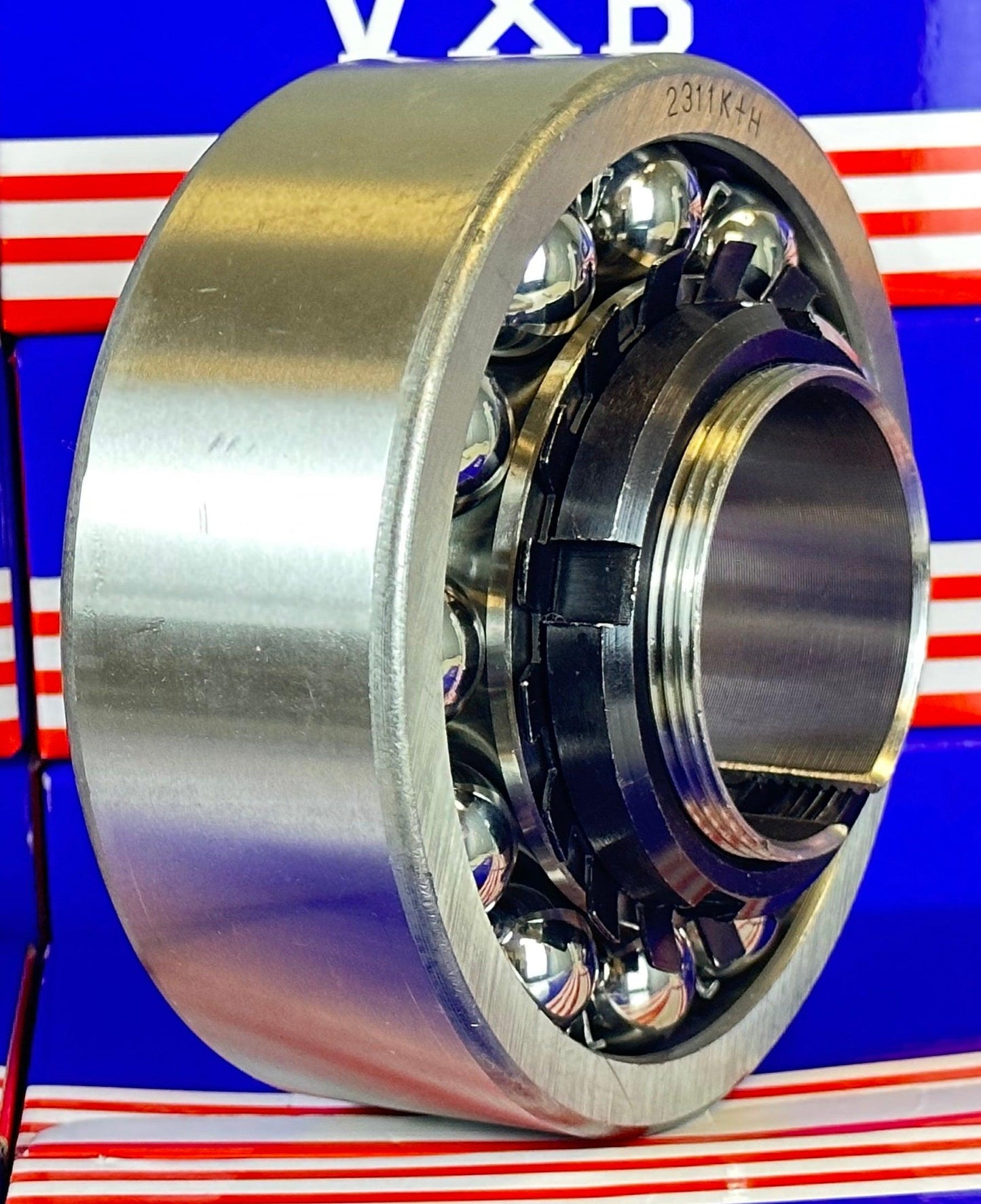 2311K+H Self Aligning Ball Bearing with Adapter Sleeve 50x120x43mm