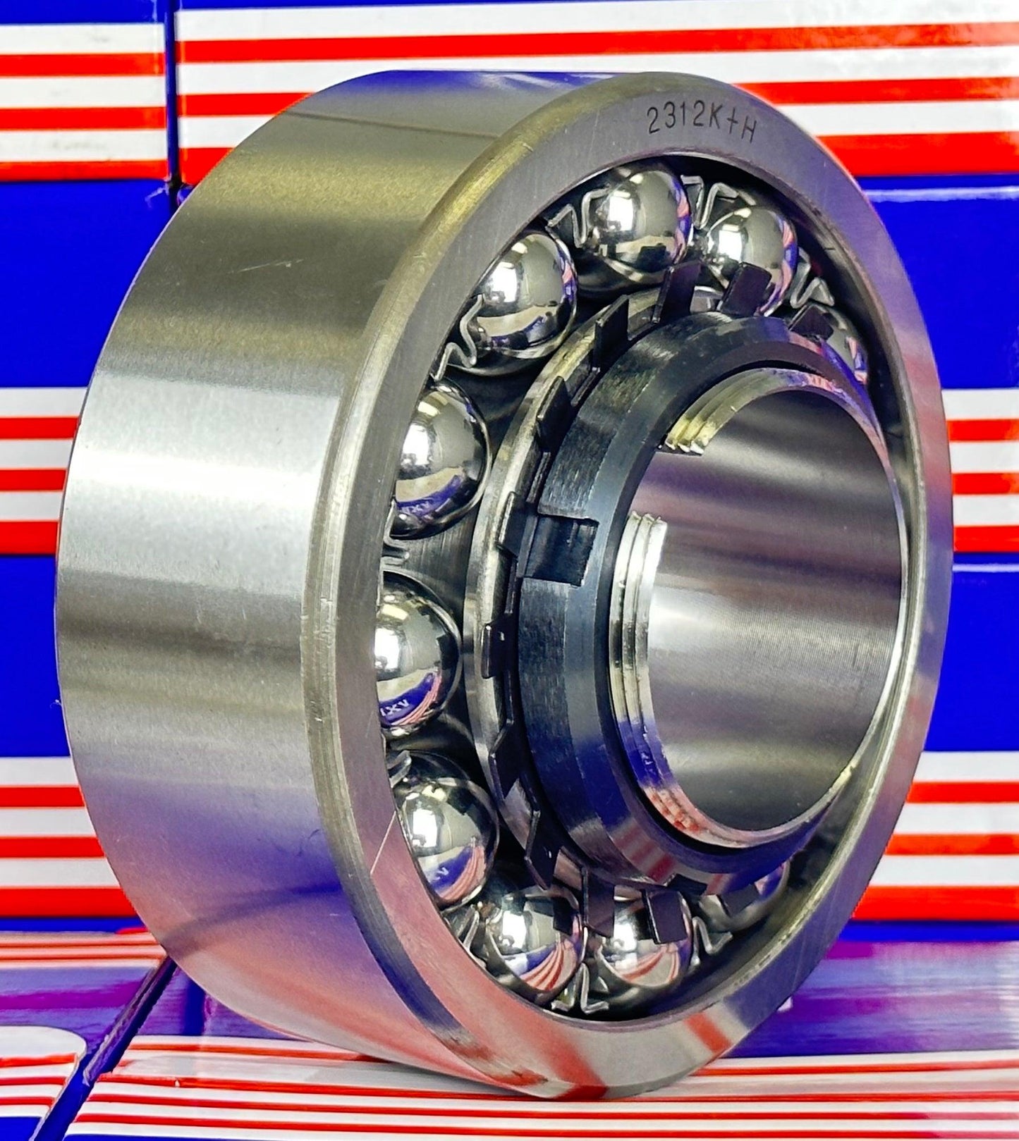 2312K+H Self Aligning Ball Bearing with Adapter Sleeve 55x130x46mm