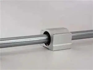 Heavy Duty 25Mm Chrome Plated Linear Shaft 60 Inches Long Slide Block Kit With Dual Pre Loaded Bearings Built Tough For Custom Cnc Routers And Hella Smooth Sliding Operations