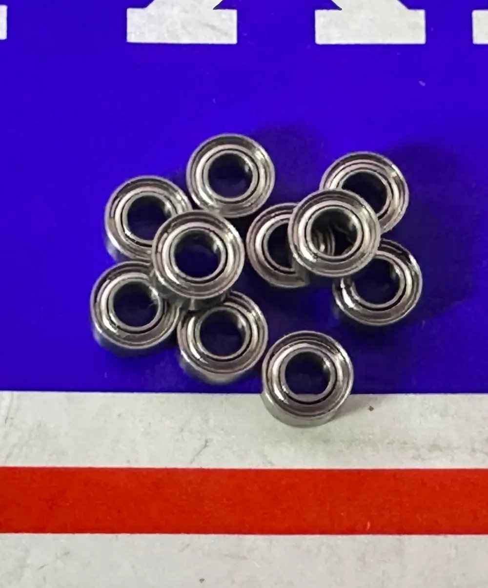10个装陶瓷轴承 SR133ZZ ABEC-5 3/32" x 3/16" x 3/32"