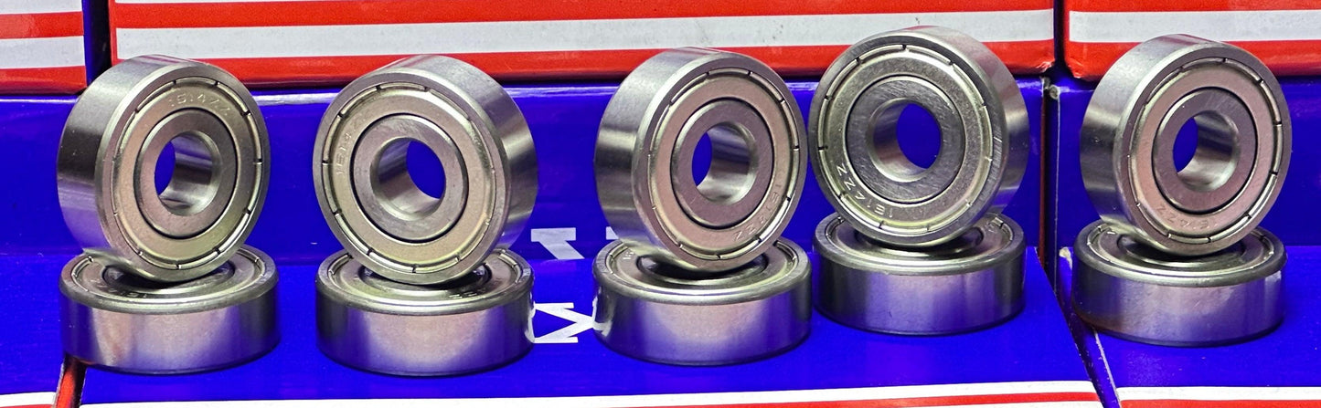 10 paket 1614zz Rulmanlar 3/8 "x 1-1/8" x 3/8 "-Minyatür