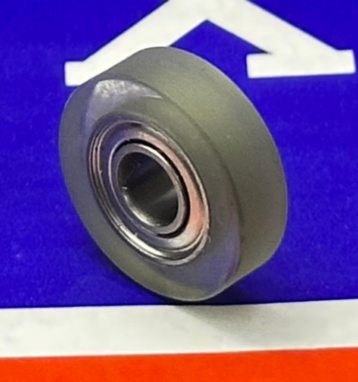 PU0413-4-TIRE PU Covered Bearing 4x13x4mm - Shielded - Miniature