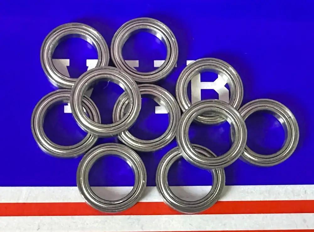 Get A Cool 10-Pack Of 6701ZZ Shielded Ball Bearings With 12mm Bore Diameter Featuring Double Metal Shields, High Strength Chrome Steel For Extreme Durability And Pre-Lubricated Grease To Keep Your Gear Running Smooth As Butter On Any Project.