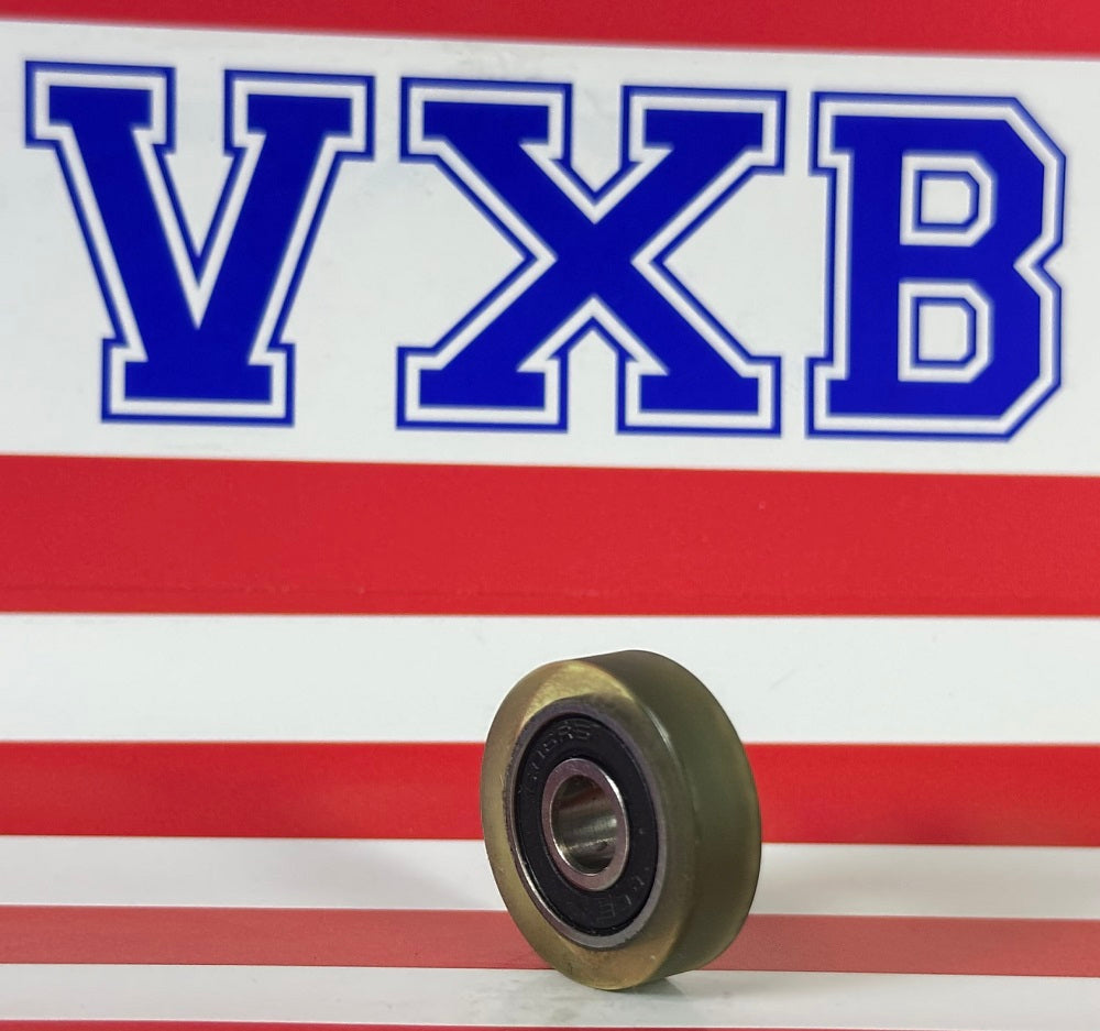 PU6X22X6-2RS PU Covered Bearing 6x22x6mm - Sealed - Miniature