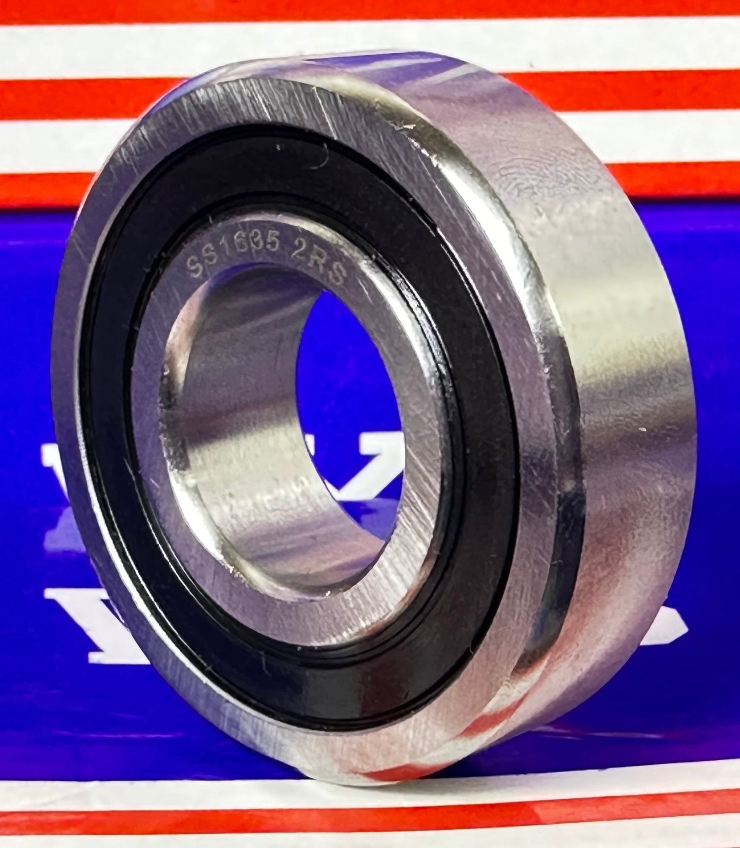 Roulement S88635-2RS en acier inoxydable étanche 3/4" x 1-3/4" x 1/2"