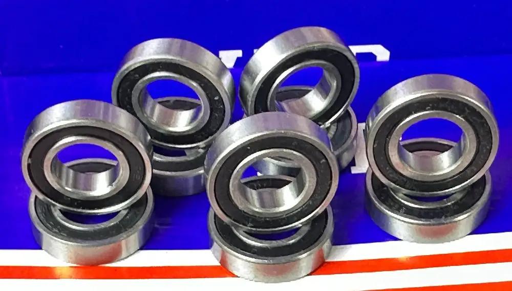 10 paket 61901-2RS 12x24x6mm mühürlü yatak