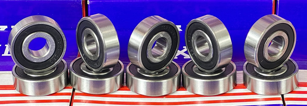 Zestaw 10 łożysk 88621-2RS 1/2"x 1-3/8" x 7/16"