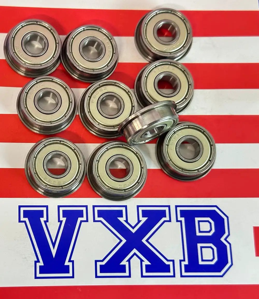10-pack flens lagers 8x22x7mm kogellagers