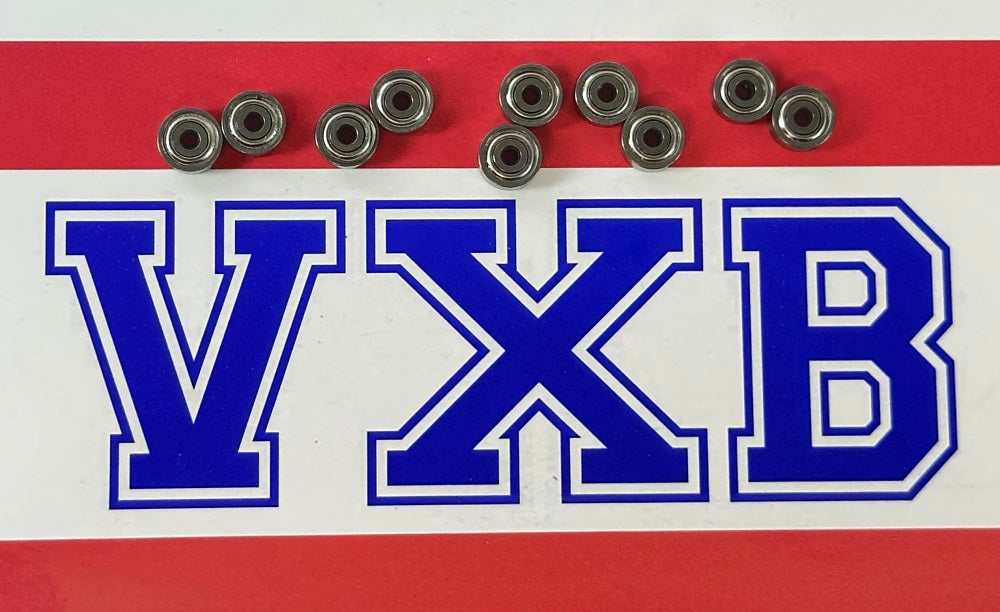 10 paket 1.5x6x3 paslanmaz çelik S601xzz Korumalı minyatür yatak
