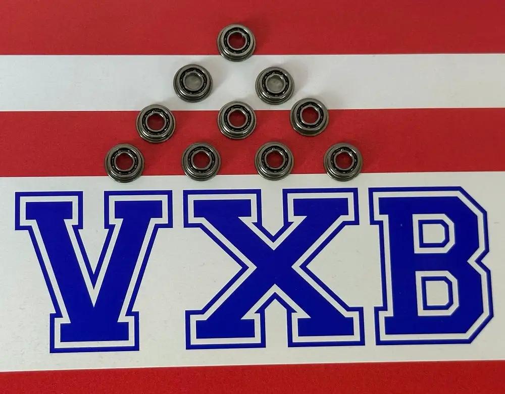 แบริ่งเปิดแบบมีขอบ 10 ชิ้น ขนาด 3x6x2 มินิเอเจอร์