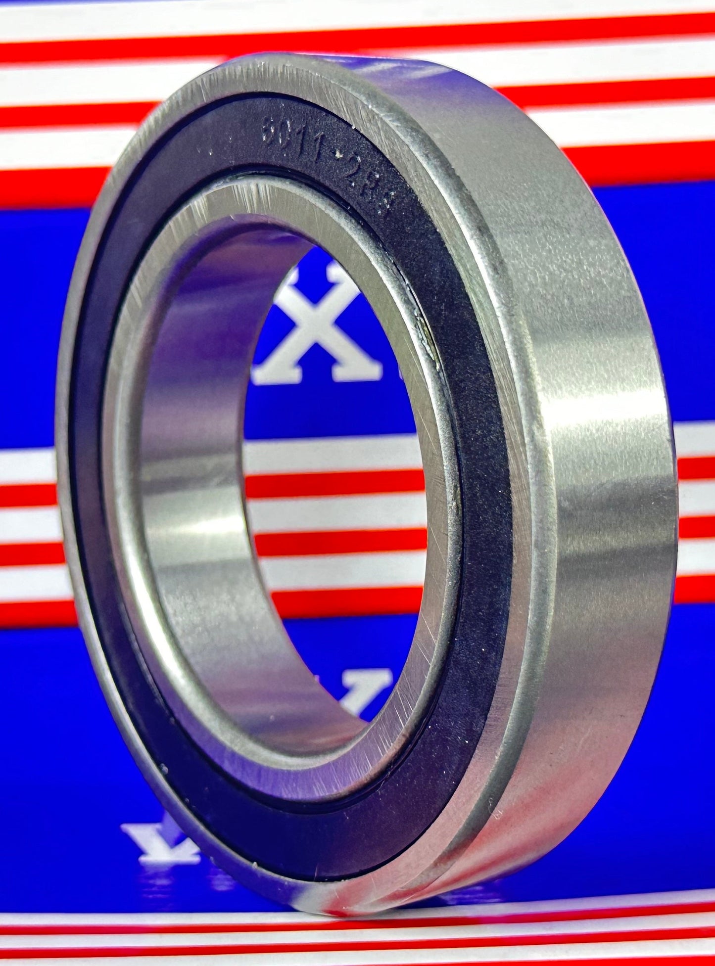 4-Pack 6011-2RS Ball Bearings 55x90x18mm - Rubber Sealed 6011RS