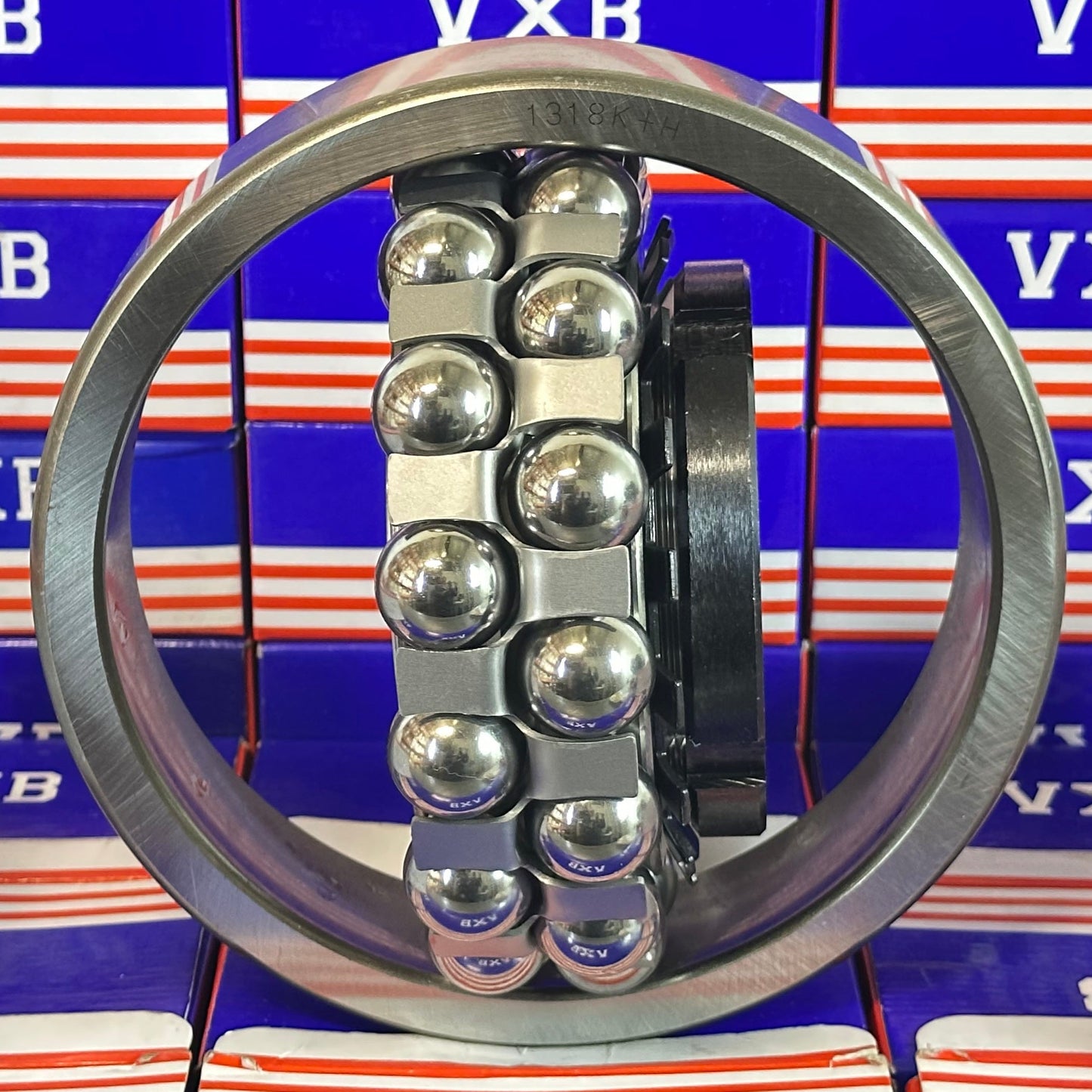 1318K+H Self Aligning Ball Bearing with Adapter Sleeve 80x190x64mm