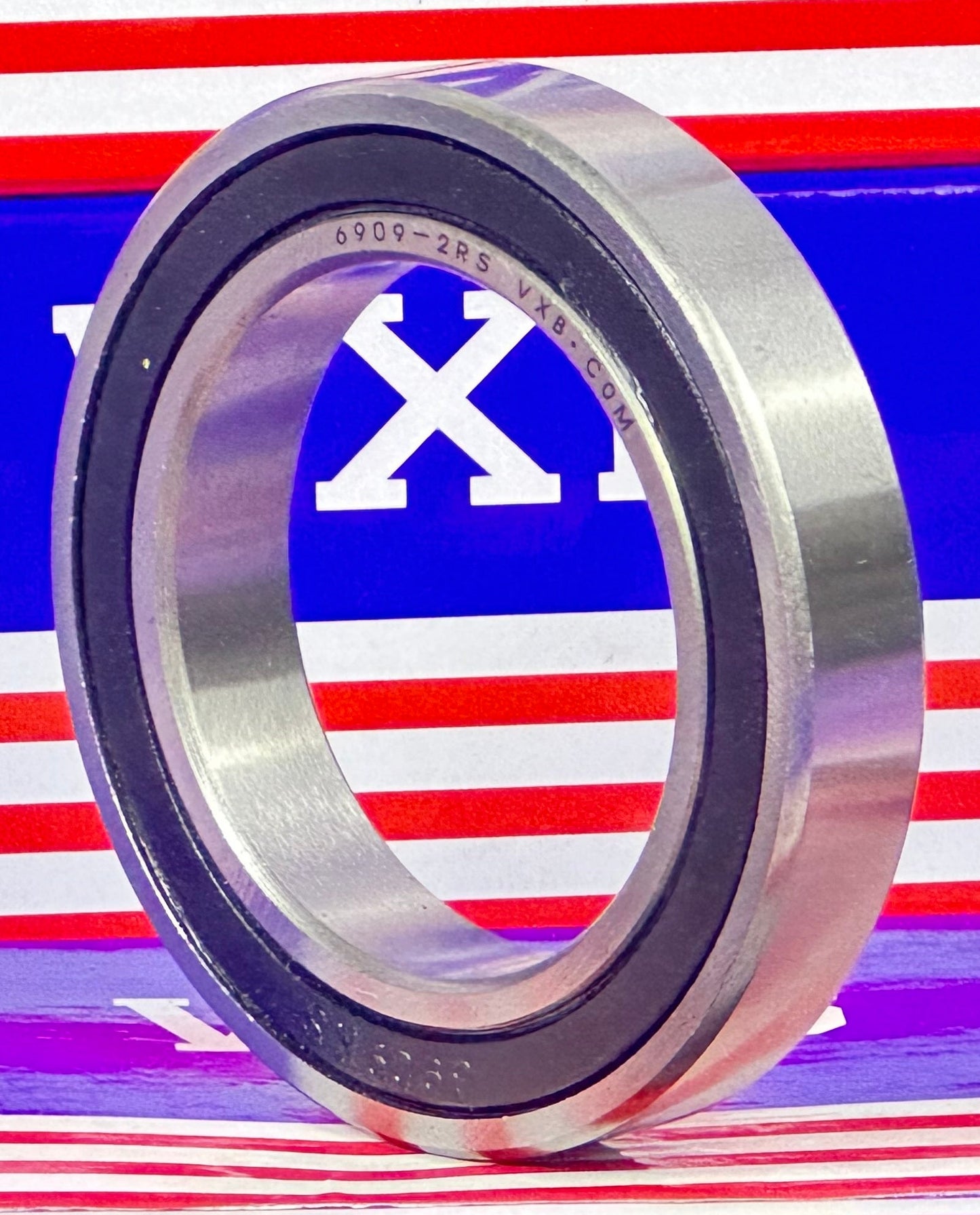 ตลับลูกปืนร่องลึก 6909-2RS Bearing Deep Groove 6909-2RS