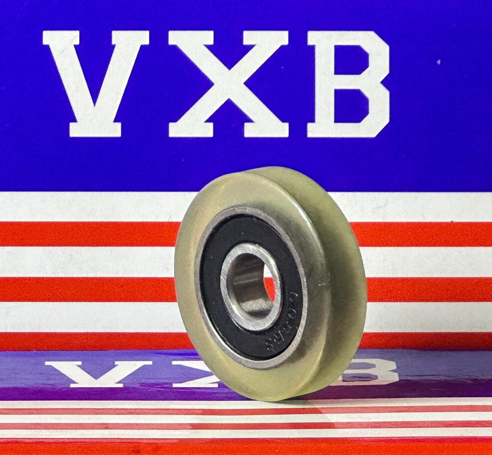PU08307 PU Covered Bearing 8x30x7mm Sealed Miniature - Tire