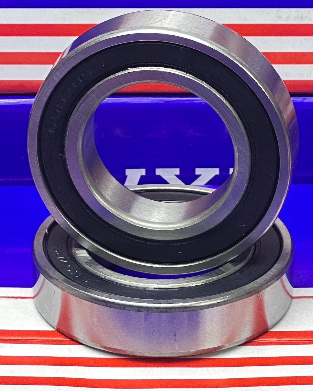 2-Pack 6007-2RS 35x62x14mm Bearings