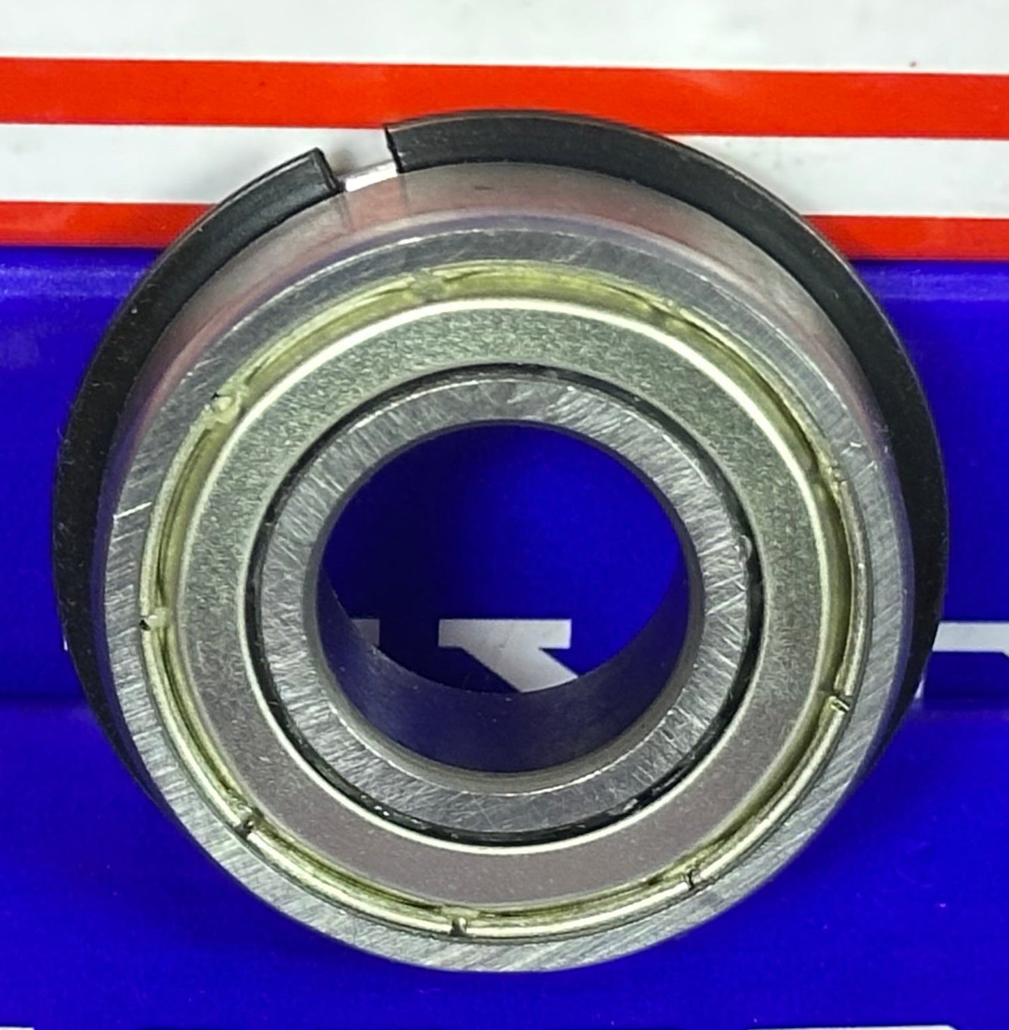 6202ZZNR-10 Shielded Bearing - Snap Ring Groove ID: 5/8" OD: 35mm Width: 10mm