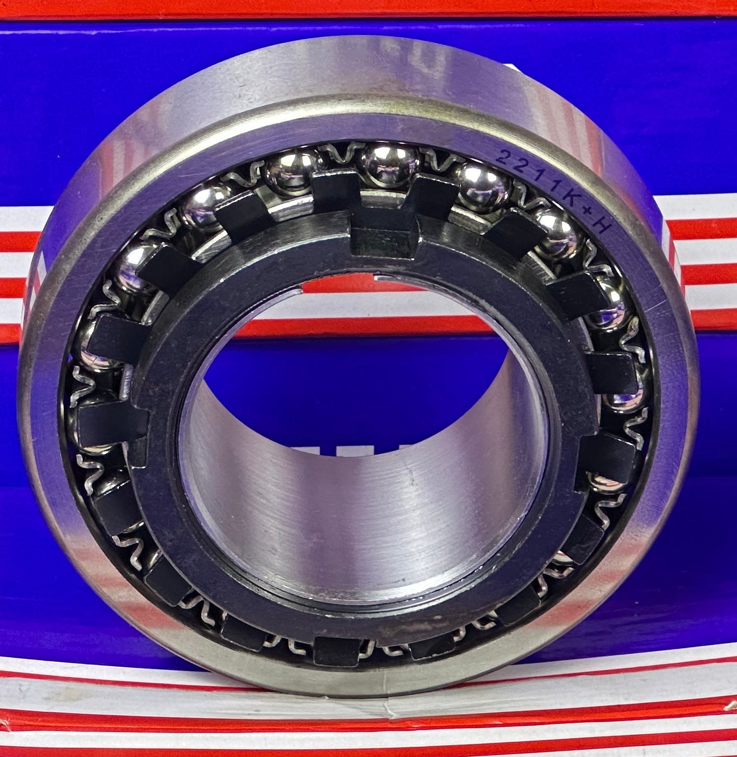 2211K+H Self Aligning Ball Bearing with Adapter Sleeve 50x100x25mm