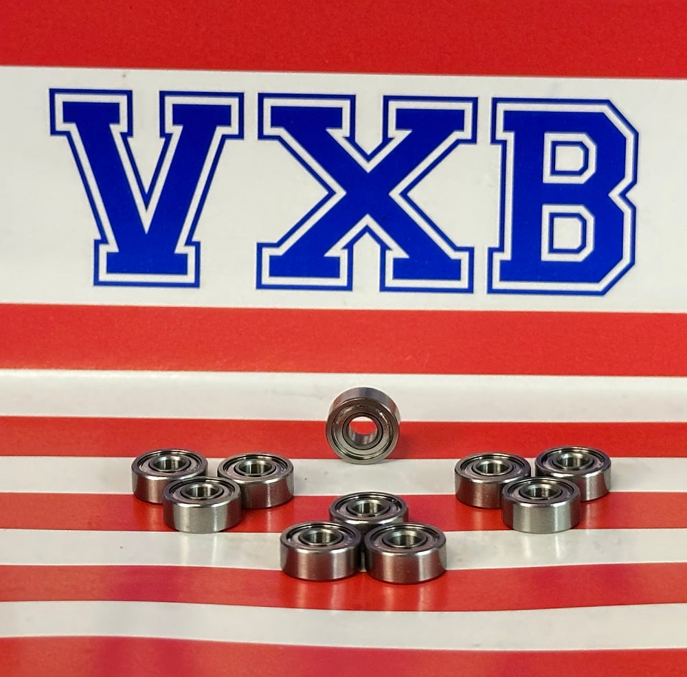10 paket 4x10x4mm yatak - paslanmaz çelik korumalı minyatür