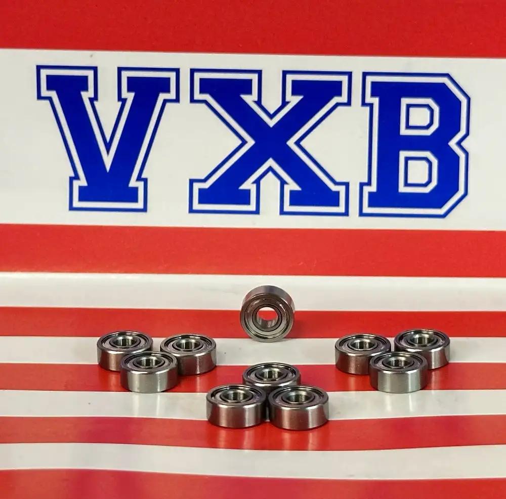 10-Pack 4x10x4mm Bearing - Stainless Steel Shielded Miniature