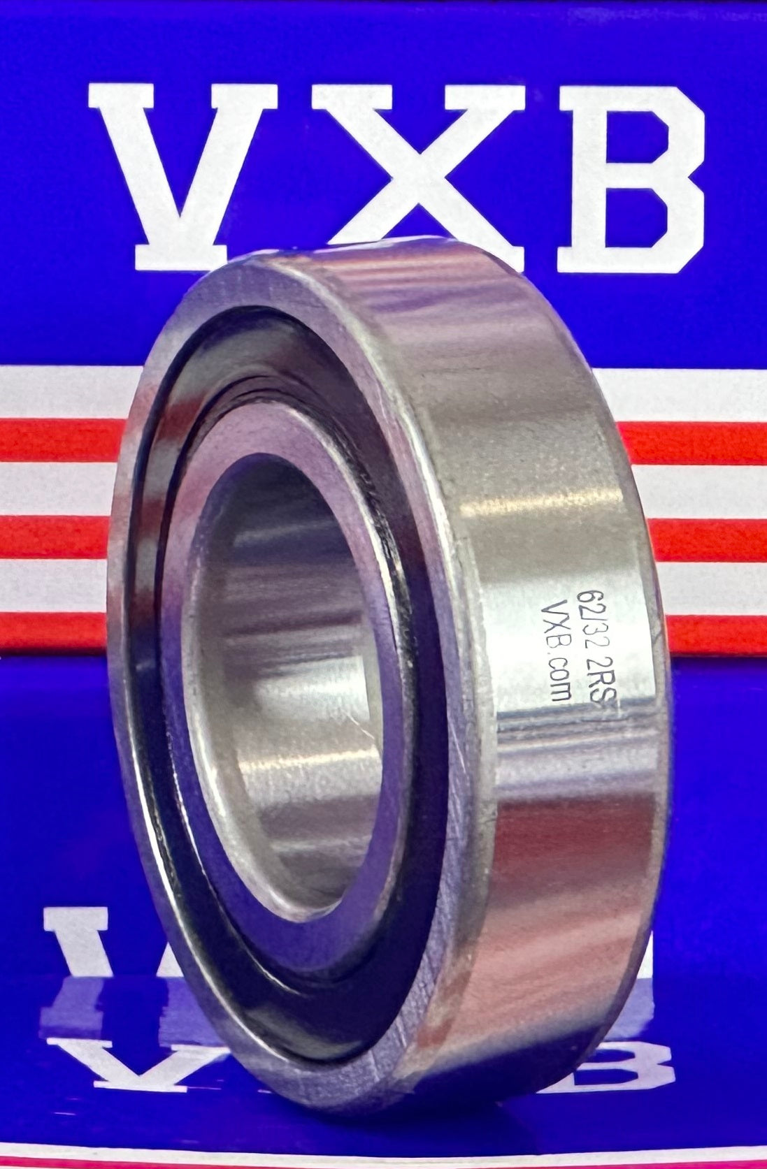 แพ็ค 2 ตลับลูกปืนปิดผนึก 62/32-2RS 32x65x17mm