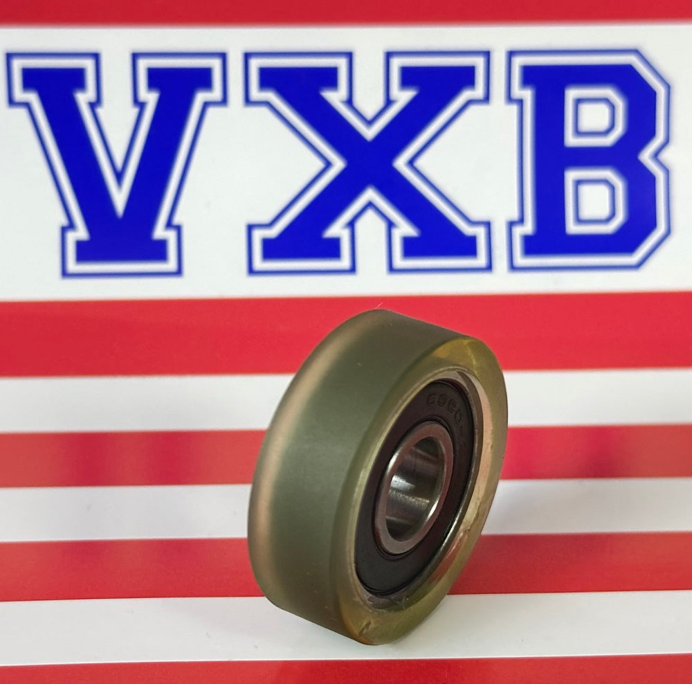 PU10X32X10-2RS PU Covered Bearing 10x32x10mm - Sealed