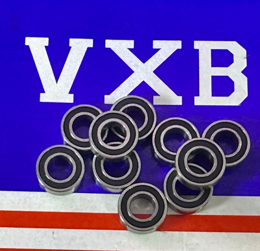 10 paket 5x10mm top rulmanları 5x10x4mm - minyatür - mühürlü