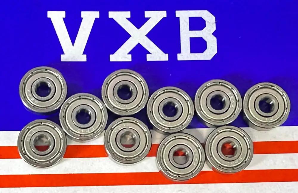 Top Rated 10 Pack Of 624ZZ Miniature Shielded Ball Bearings With Metal Guards For RC Cars Trucks And DIY Projects Made From Chrome Steel To Handle Heavy Loads And Resist Dust While Keeping Your Gear Running Smooth As Butter On Any Track Or Trail Today.