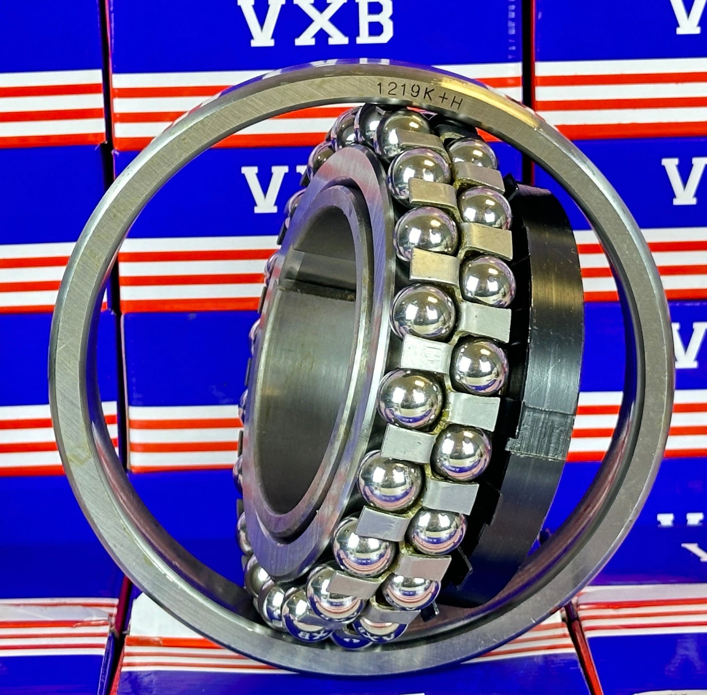 1219K+H Self Aligning Ball Bearing with Adapter Sleeve 85x170x32mm