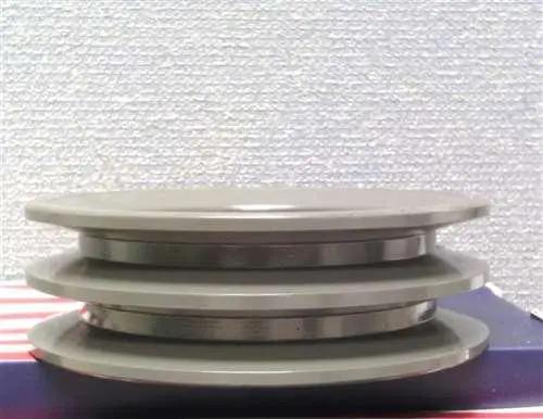 2AK49H 7/8" Bore Solid Sheave Pulley - 4.9" OD Double Groove Pulley 2AK49H for V-belts 4L, A, AX, 2AK49H 7/8" (OD 4.9"- H :ID 7/8" )