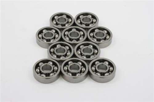 10'lu Paket 2x5x2mm Paslanmaz Çelik Açık Rulman