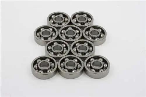 10-pack 2x5x2mm roestvrijstalen open lager