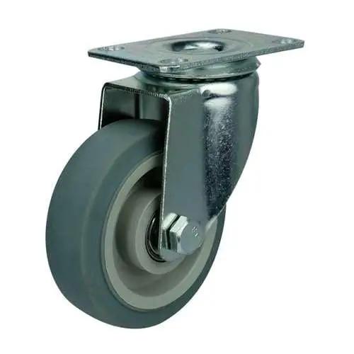 3"inch Caster Wheel - TPR - Top Plate Mount