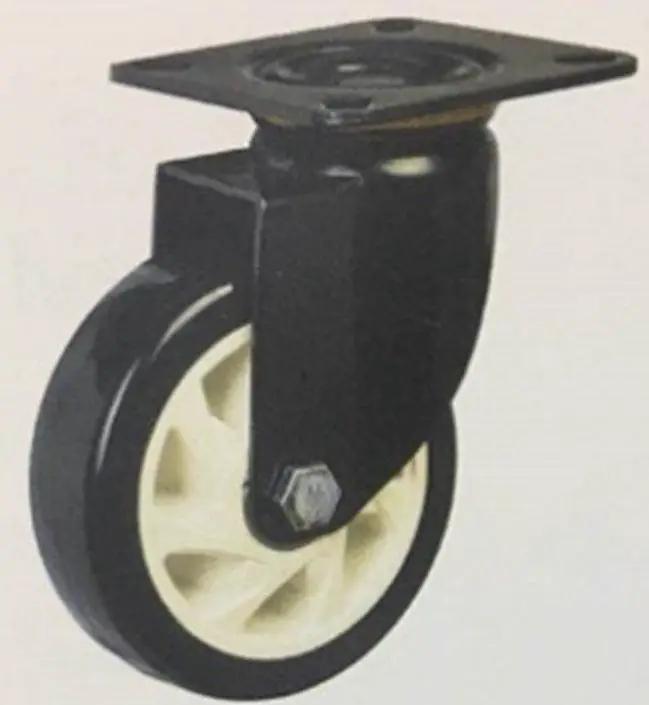 3"inch Caster Wheel 441 Lbs - PU - Polypropylene - Top Plate Mount