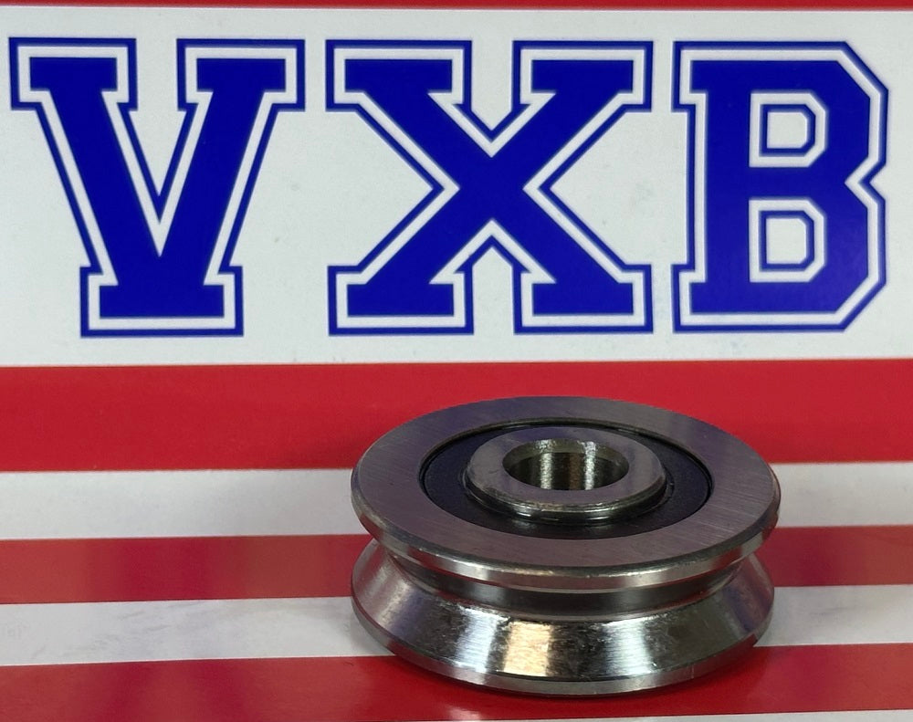 10x37x12/14mm V Groove Track Roller Bearing With Extended Inner 2mm