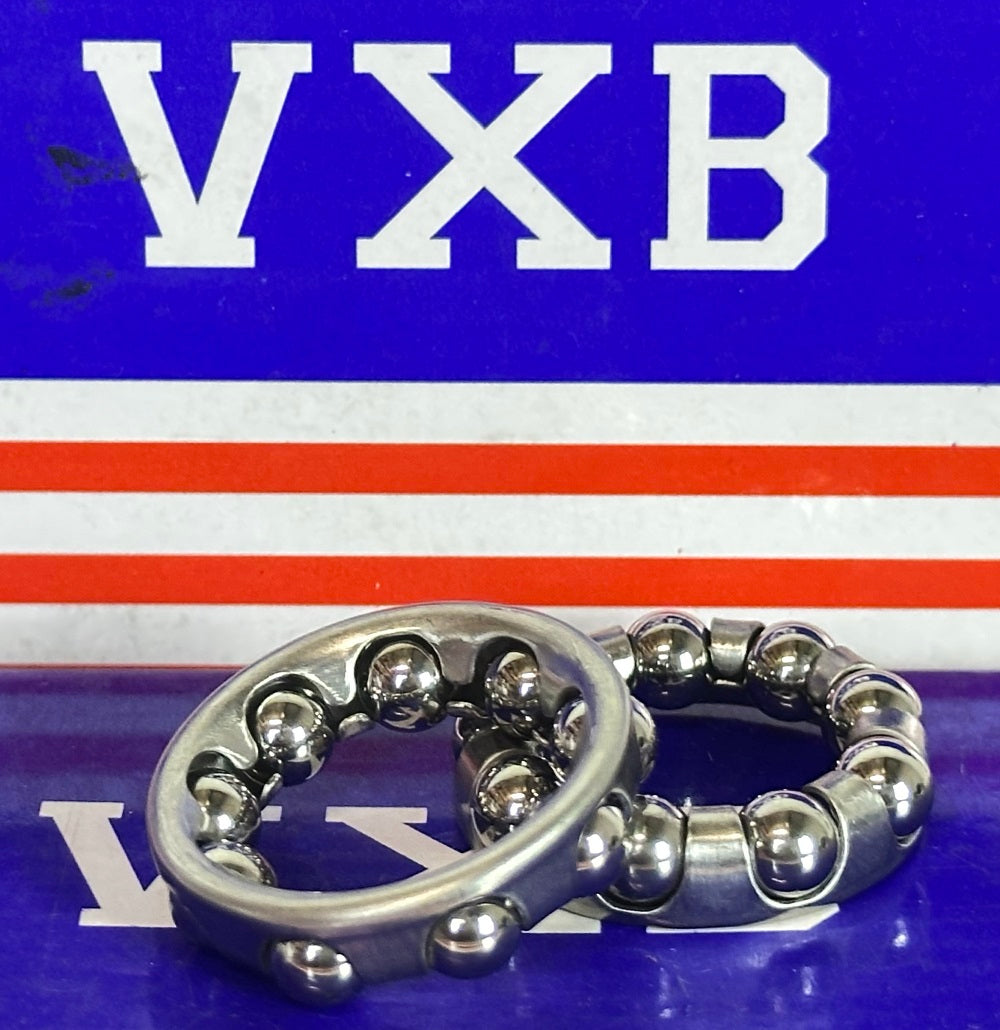 1-Pair Bicycle Rear Wheel Axle 1/4" x 9 Ball Bearing Cages